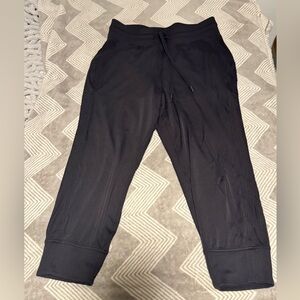 Lululemon Ready to Rulu Ribbed High-Rise Cropped Jogger Black